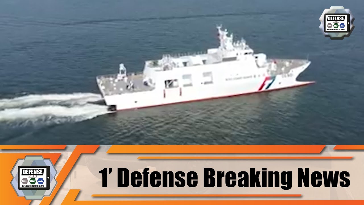 'Video thumbnail for Taiwanese Coast Guard takes delivery of its new CG 601 Anping patrol vessel 1' Naval defense News'