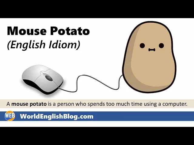 Video thumbnail for Mouse potato - English Idiom 🖰
