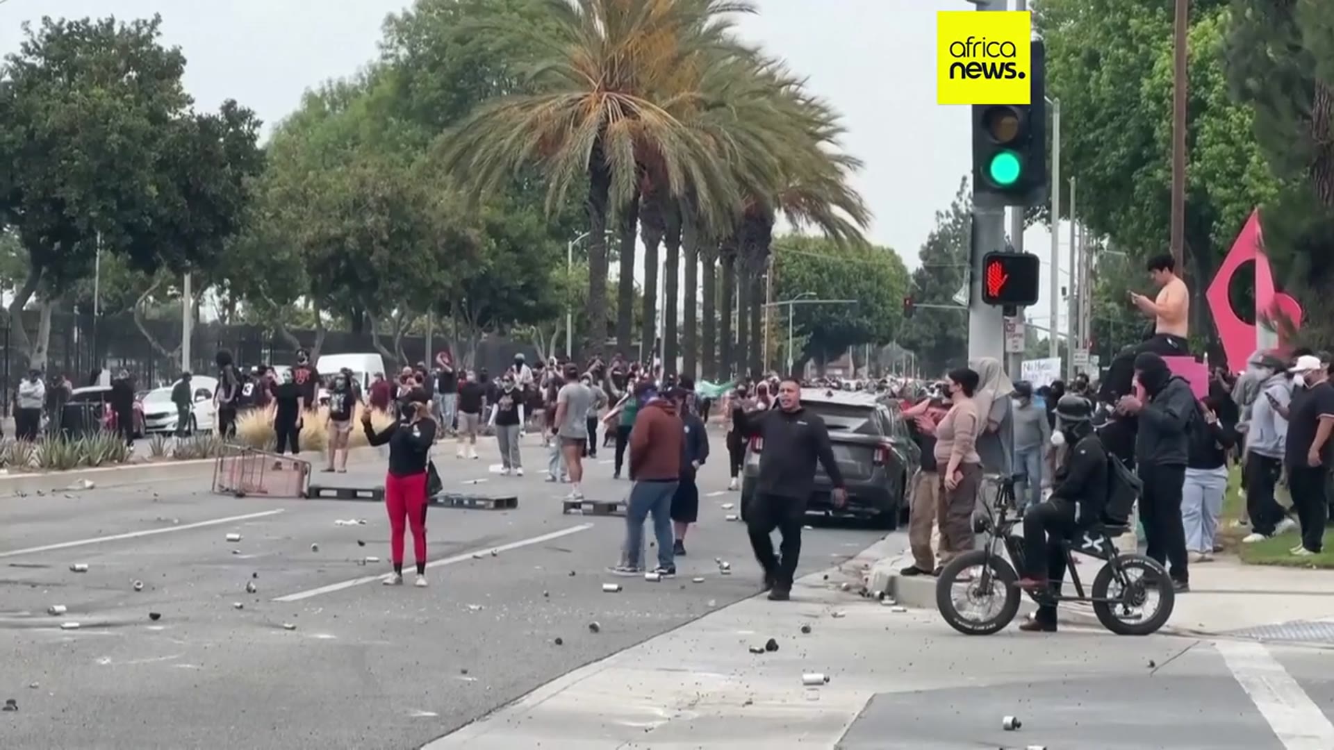 'Video thumbnail for Trump deploys National Guard to Los Angeles immigration protests'