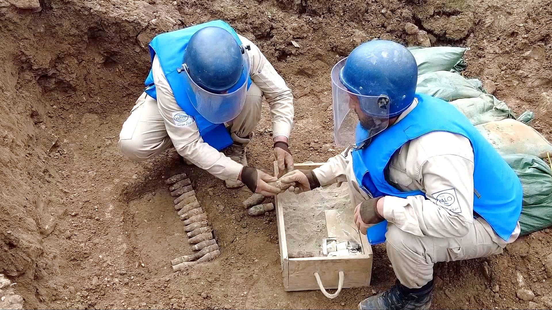 'Video thumbnail for In Afghanistan’s hills, hidden landmines from old wars still claim lives despite clearance efforts'
