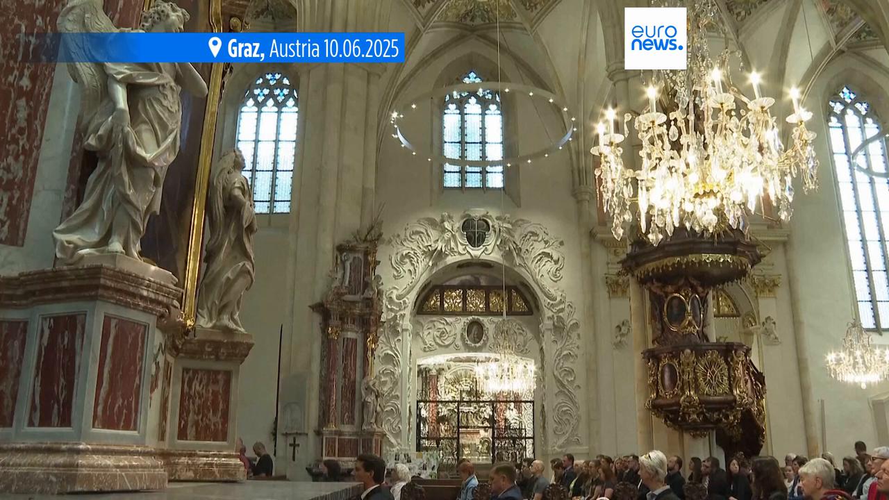 'Video thumbnail for Austria reels after its deadliest postwar mass shooting'