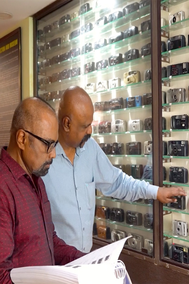 'Video thumbnail for Strike a pose for Arcot and his camera collection'