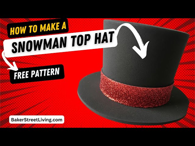 Video thumbnail for How to make a Snowman Top Hat