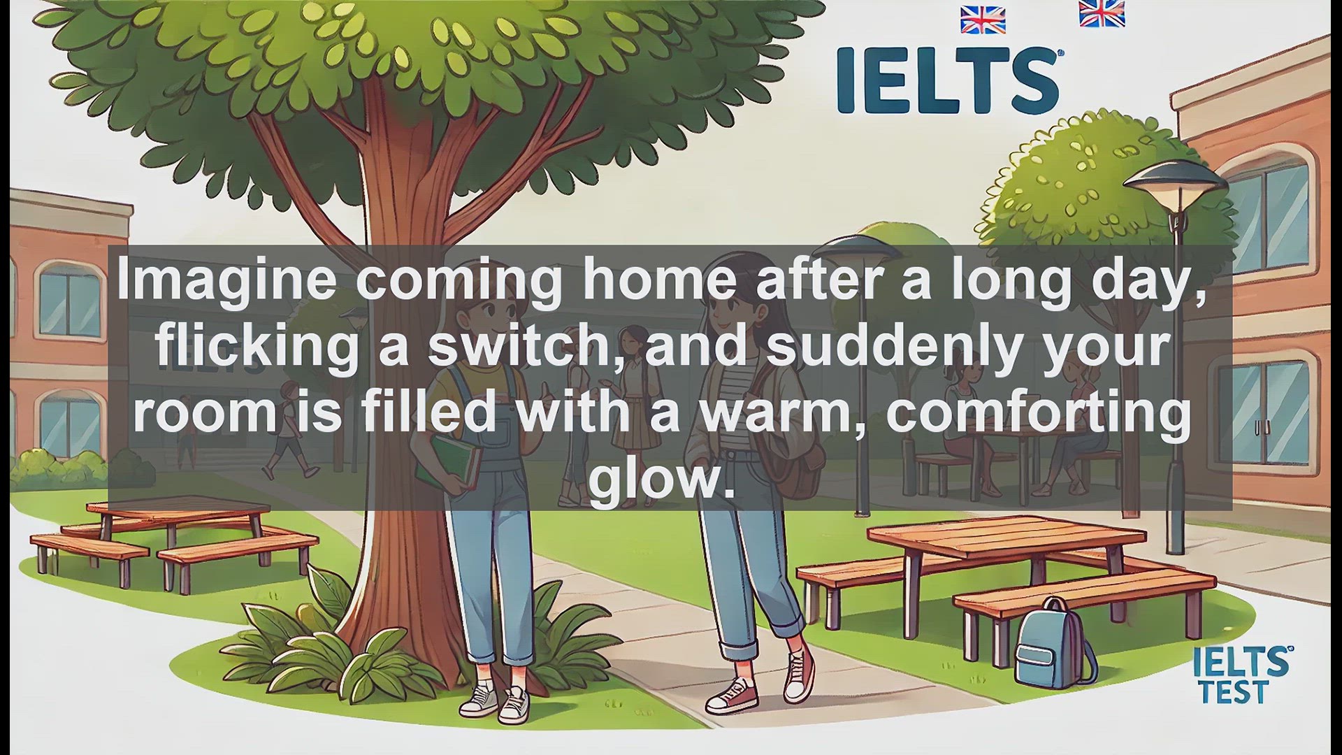 'Video thumbnail for 2500 Must Know IELTS 5.5 Vocabulary - IELTS Vocabulary: Understanding and Using the Word 'Lamp''
