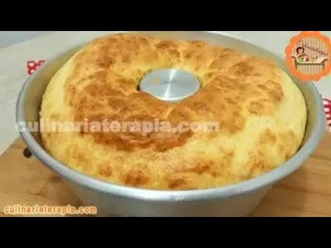 'Video thumbnail for O MELHOR BOLO PÃO DE QUEIJO DE LIQUIDIFICADOR SABOROSO FOFINHO FÁCIL E RÁPIDO'