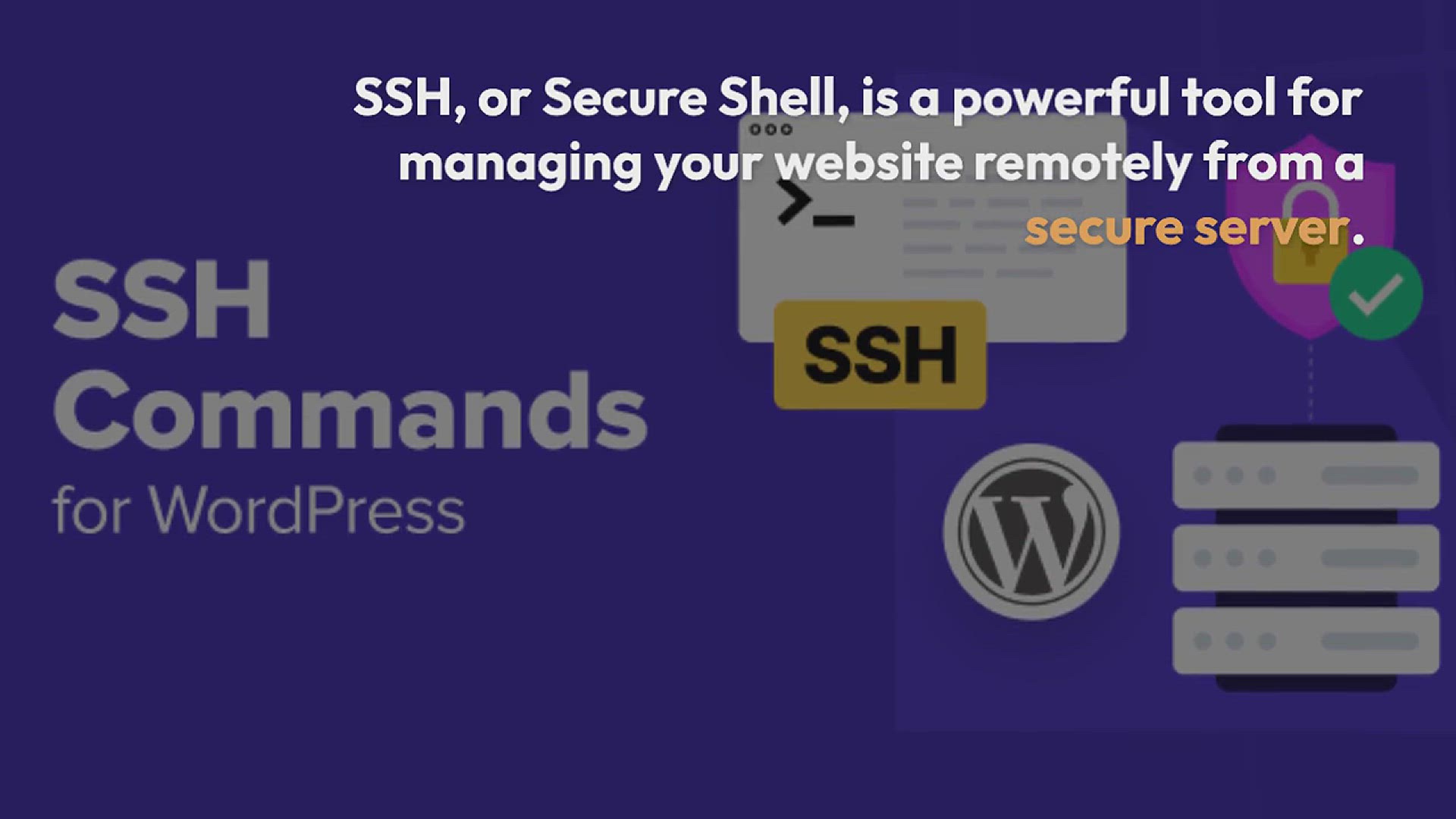 'Video thumbnail for 16 SSH Commands that Every WordPress User Should Know'