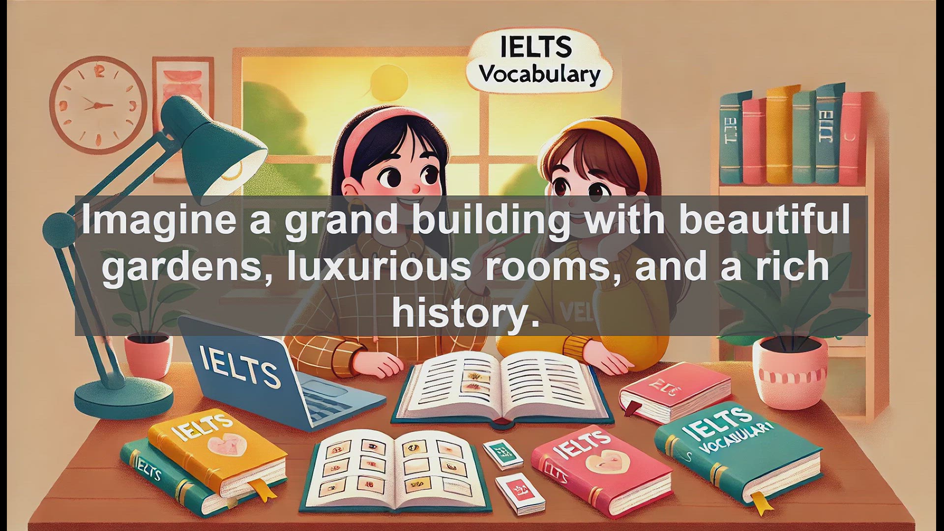 'Video thumbnail for 2500 Must Know IELTS 5.5 Vocabulary - What is a Palace? Learn About Royal Residences'