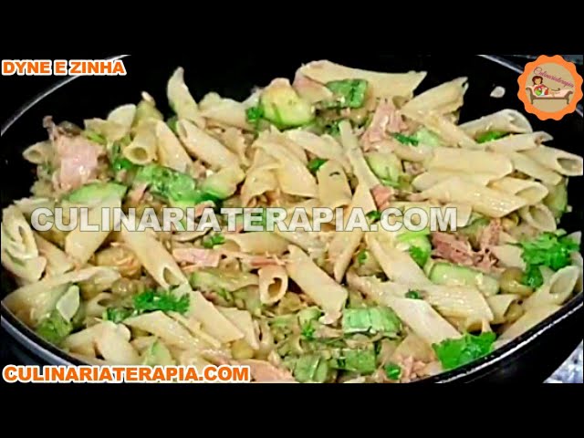 'Video thumbnail for Mexidinho de Macarrão com Atum Ervilhas e Abobrinha'