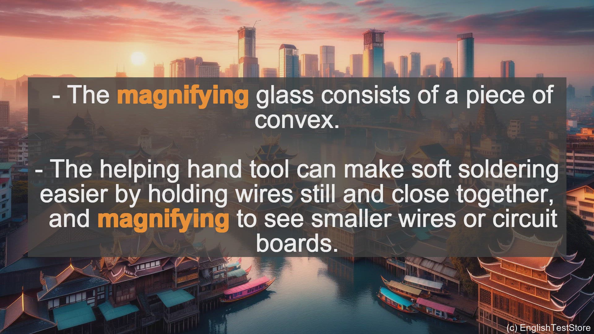 'Video thumbnail for Magnifying In Sentences - Examples Of Magnifying In Sentences'