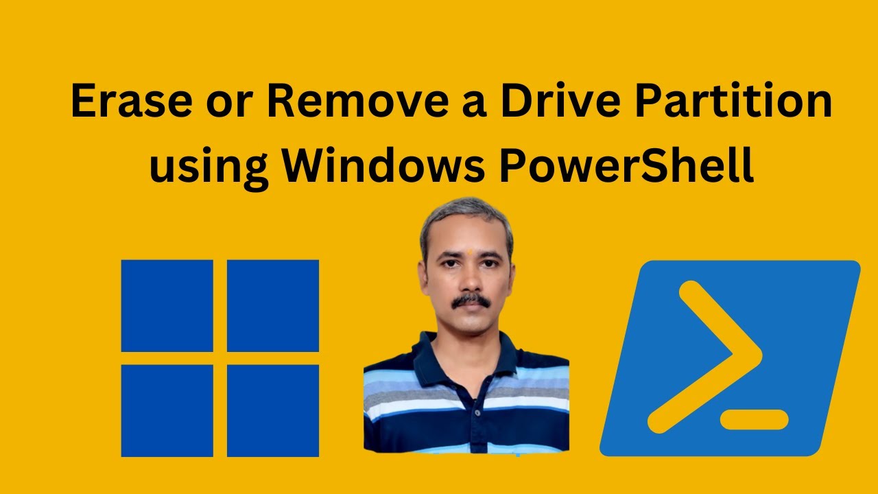 'Video thumbnail for How to Delete a Drive Partition on Windows 11 using PowerShell | GearUpWindows Tutorial'