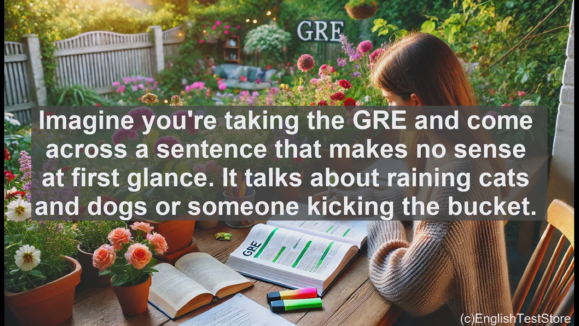'Video thumbnail for GRE Vocabulary Lesson: Mastering Idioms for the GRE Verbal Section'