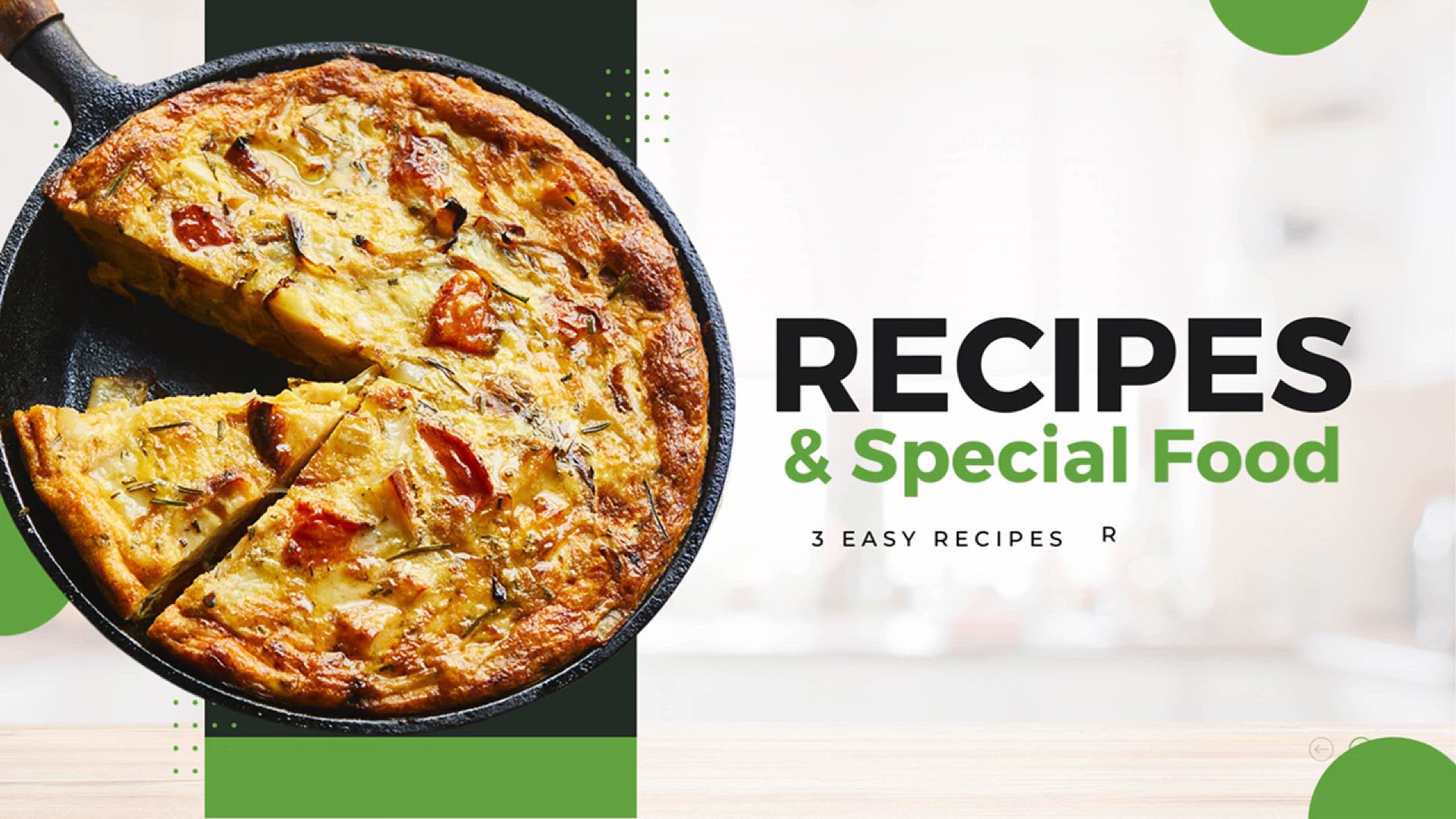 'Video thumbnail for 3 Frittata with Roasted Potatoes and Vegetables Recipes'