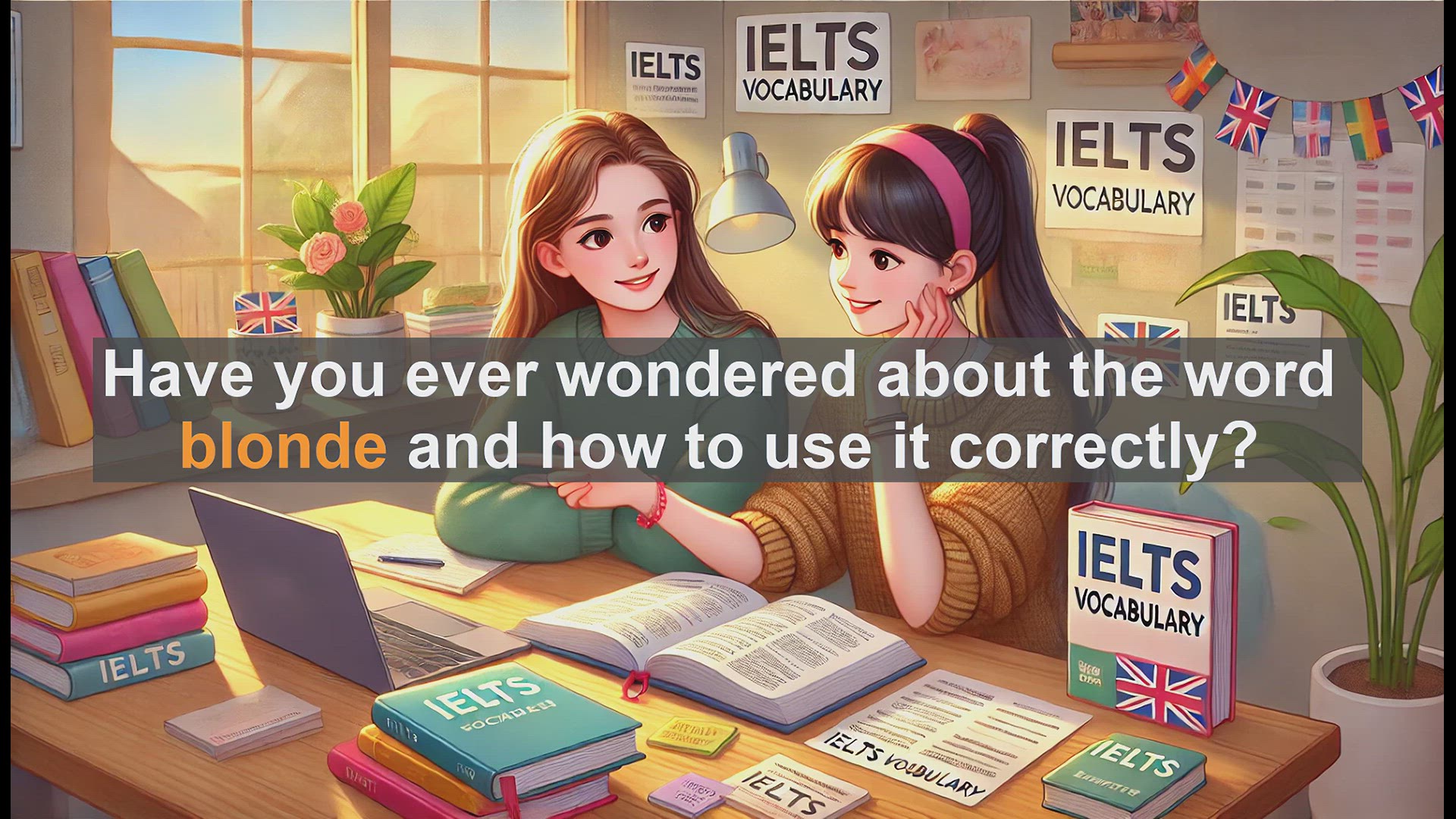 'Video thumbnail for 2500 Must Know IELTS 5.5 Vocabulary - Understanding 'Blonde': Meaning, Usage, and Common Mistakes'