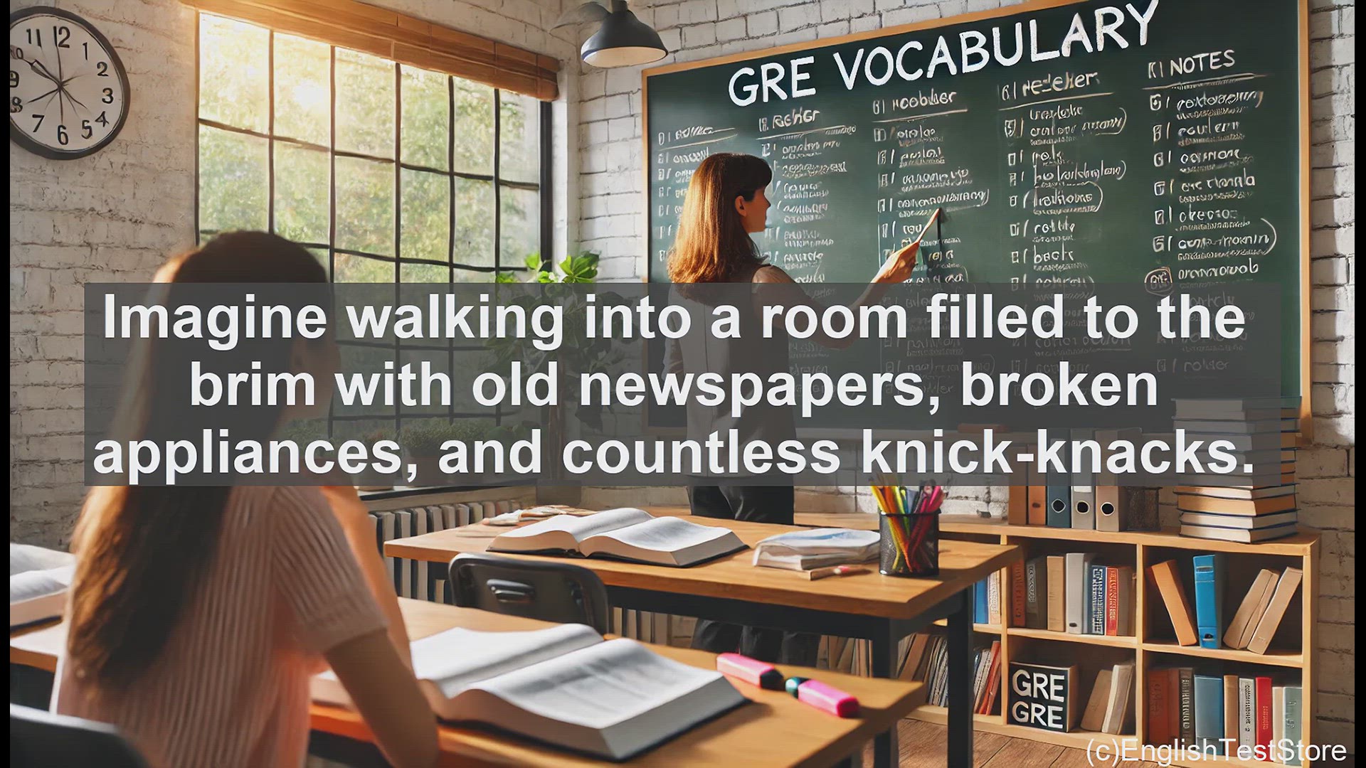 'Video thumbnail for GRE Vocabulary Lesson: GRE Vocabulary - Understanding the Word 'Hoard''