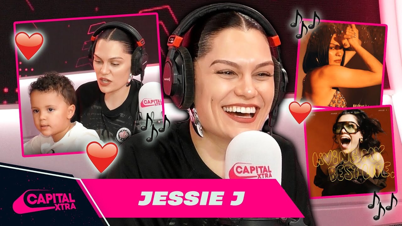 Video thumbnail for Jessie J shares health update and is joined by son Sky to the studio | Capital XTRA