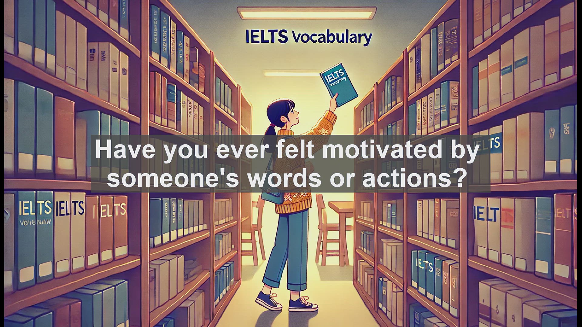 'Video thumbnail for 2500 Must Know IELTS 5.5 Vocabulary - Understanding 'Encourage': Boost Your IELTS Vocabulary'