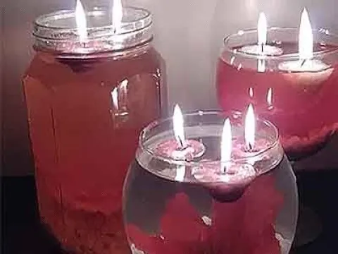 'Video thumbnail for Como fazer Velas Flutuantes'