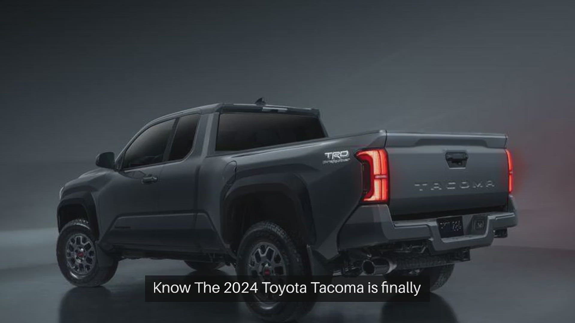 'Video thumbnail for The 2024 Toyota Tacoma: Everything You Need to Know'