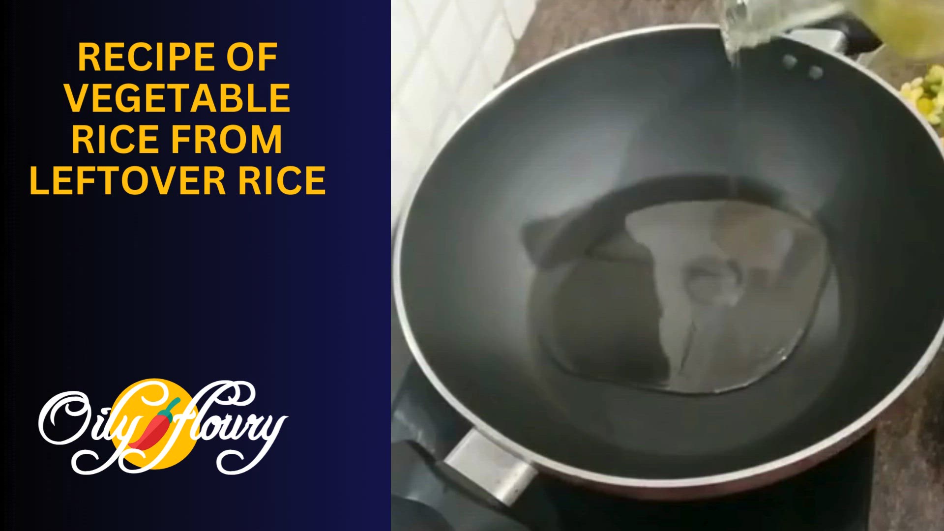 Video thumbnail for How to Cook Vegetable Rice From Leftover Rice