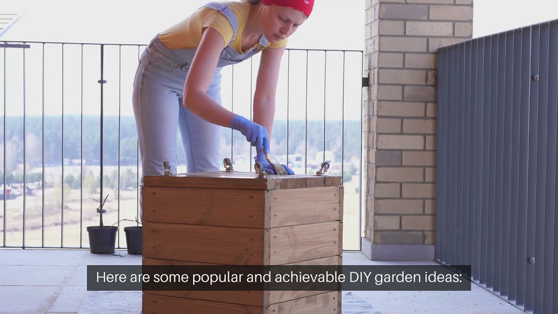 'Video thumbnail for DIY Garden Projects'