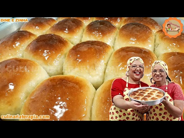 'Video thumbnail for O PÃO DOCE CASEIRO MAIS FOFINHO E GOSTOSO QUE EXISTE! PÃO DE IOGURTE FÁCIL!'