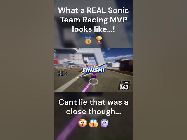 Video thumbnail for What A Sonic Racing MVP Looks Like...! 🏆 (Not really....)