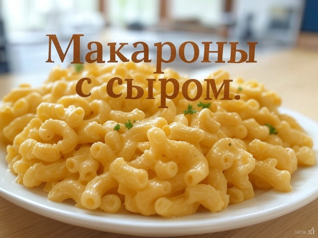 'Video thumbnail for Макароны с сыром'