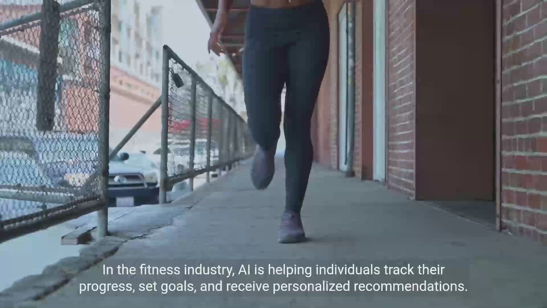 'Video thumbnail for AI Applications in Healthcare and Fitness Industries'