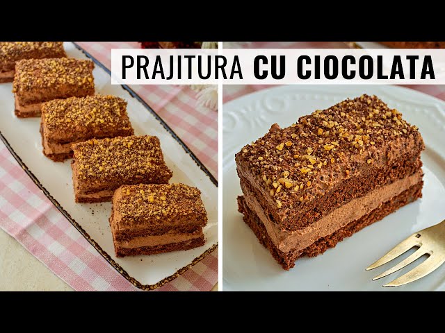 'Video thumbnail for Perfectă pentru orice sărbătoare: prăjitură simplă cu crema de ciocolată și nuci'