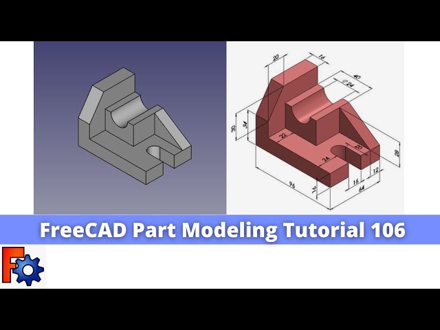 'Video thumbnail for FreeCAD Part Modeling Tutorial 106 | FreeCAD Tutorial | Mechnexus |'
