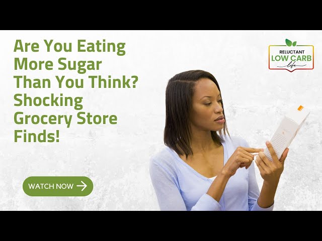 Video thumbnail for Are You Eating More Sugar Than You Think? Shocking Grocery Store Finds!