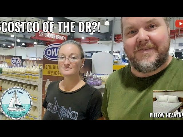 Video thumbnail for HUGE Grocery Haul in Santiago, DR! (Costco of the Caribbean' & Boat Life Update)  | Ep 97