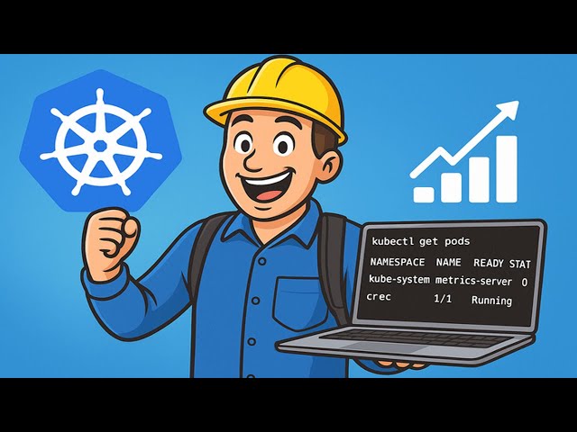 Video thumbnail for How To Install Metrics Server on Kubernetes | Manifest File & Helm (Step-by-Step Tutorial)