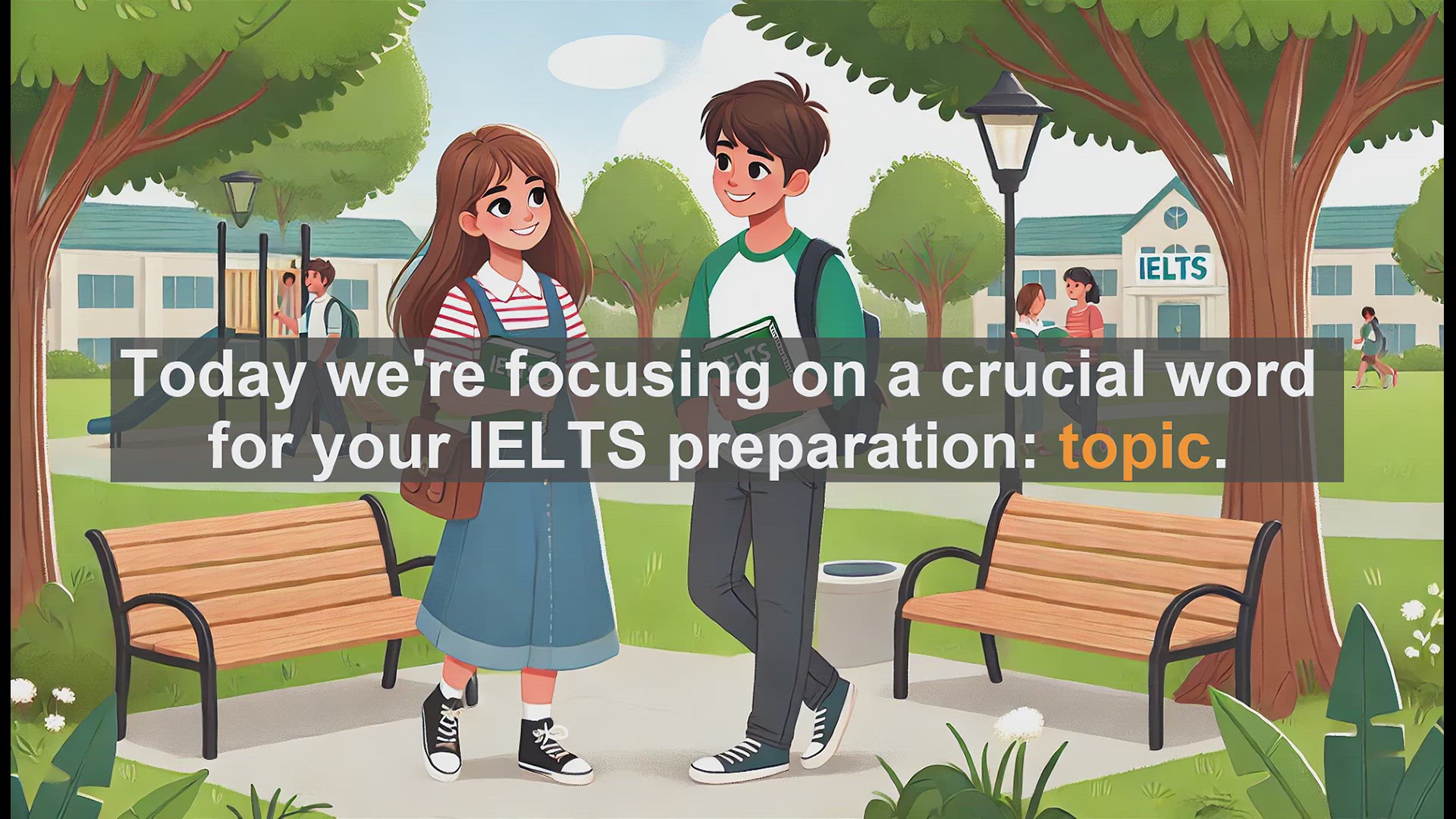 'Video thumbnail for 2500 Must Know IELTS 5.5 Vocabulary - IELTS Vocabulary: Understanding the Word 'Topic''