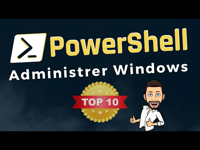 Video thumbnail for Top 10 des commandes PowerShell pour administrer Windows