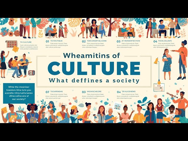 'Video thumbnail for Meaning & Characteristics of Culture: What Defines a Society? (Beginner’s Guide)'