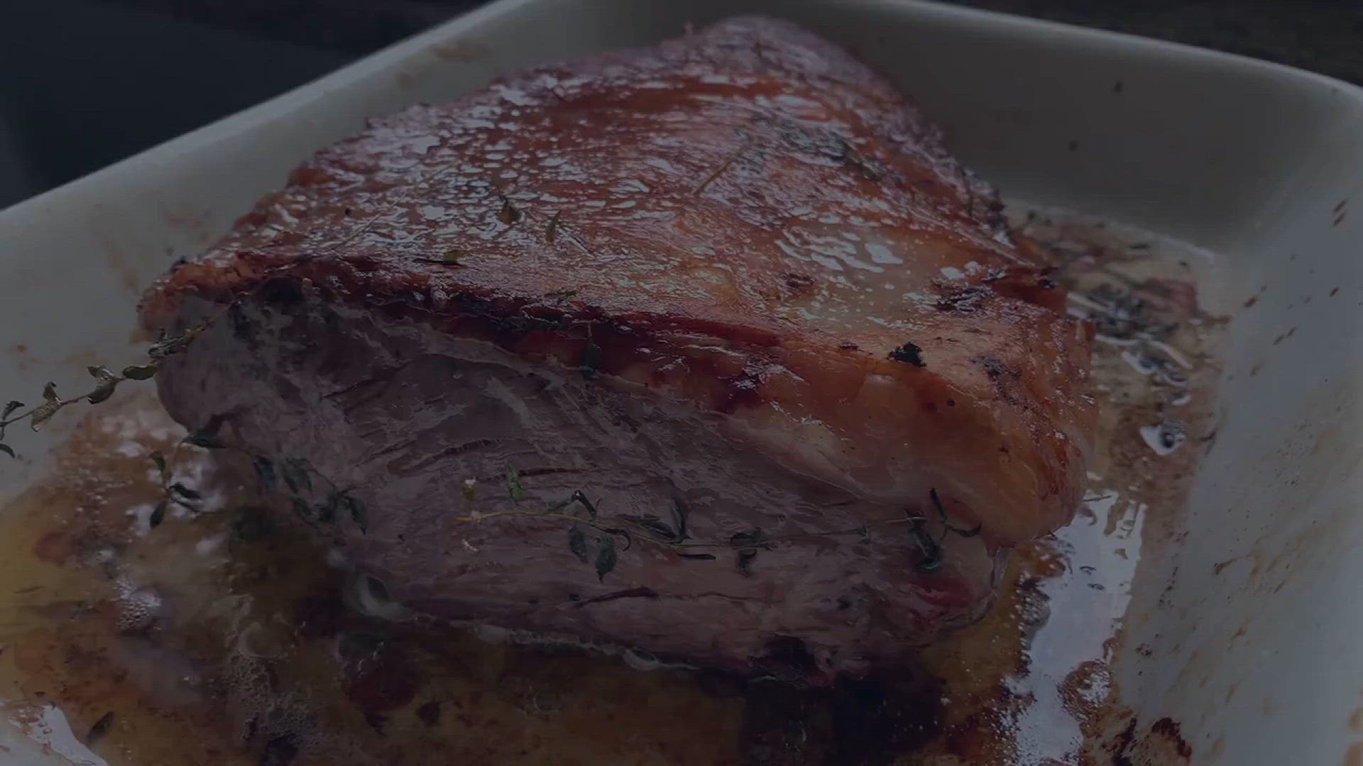 'Video thumbnail for Sous Vide Pork Loin Garlic Herb Marinade'
