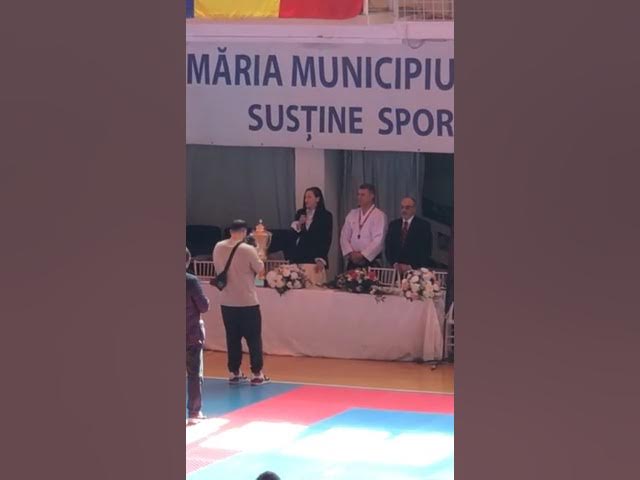 Video thumbnail for Deschiderea Finalei Campionatului National de Karate Traditional pentru copii Cupa Regelui