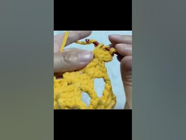 Video thumbnail for Cutest crochet stitch