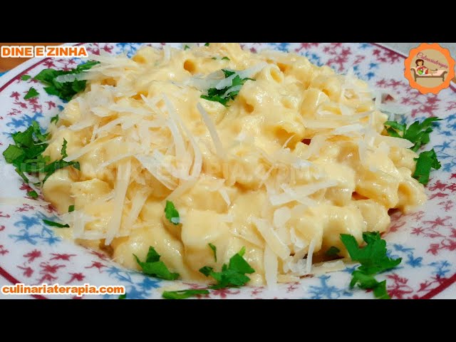 'Video thumbnail for MACARRÃO AO CREME DE MILHO E QUEIJO SUPER CREMOSO @Culinariaterapia'