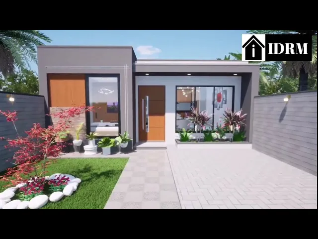 'Video thumbnail for Desain Rumah 8x15 3 Kamar 1 Lantai 2024'