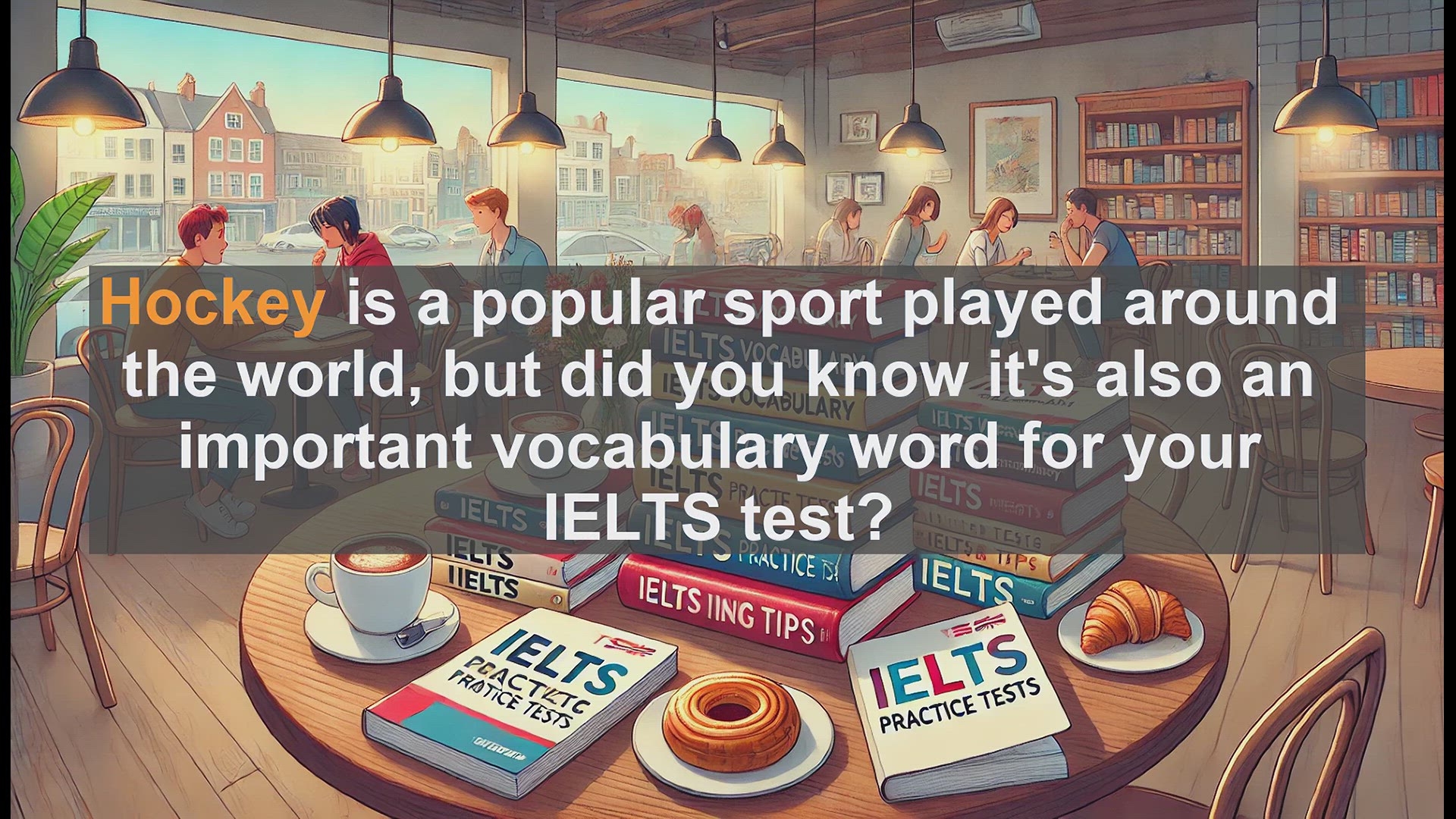 'Video thumbnail for 2500 Must Know IELTS 5.5 Vocabulary - Hockey: Essential IELTS Vocabulary for Sports and Games'