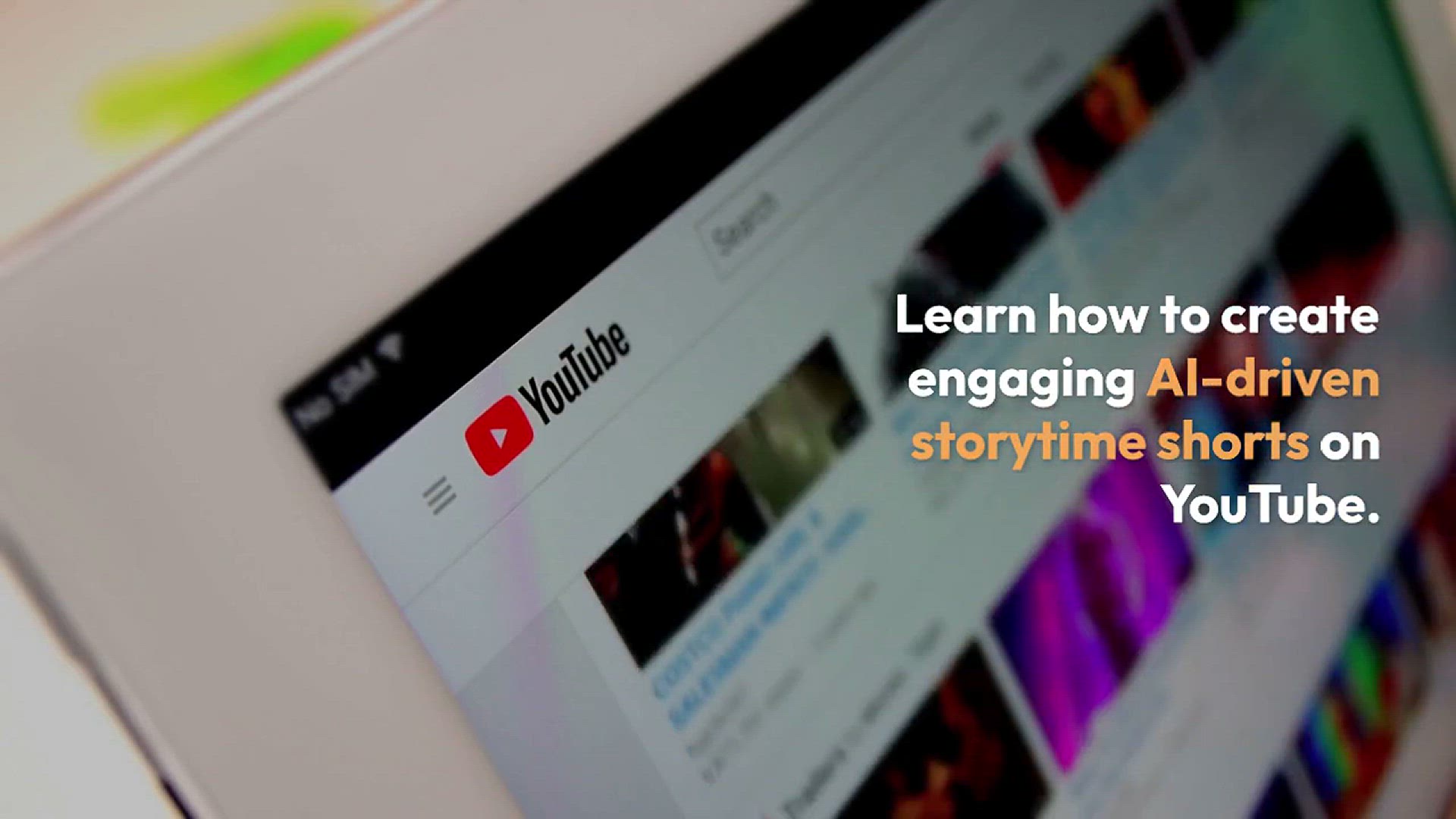 Video thumbnail for Create Engaging AI Shorts on YouTube