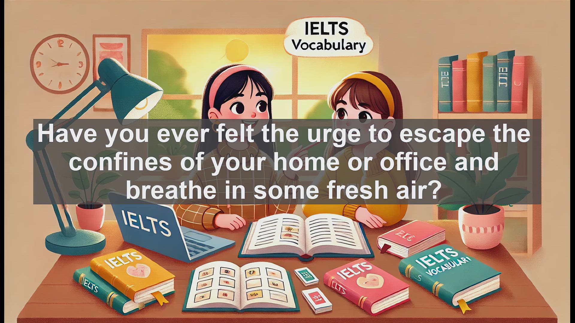 'Video thumbnail for 2500 Must Know IELTS 5.5 Vocabulary - Understanding 'Outdoors': A Key Word for IELTS Success'
