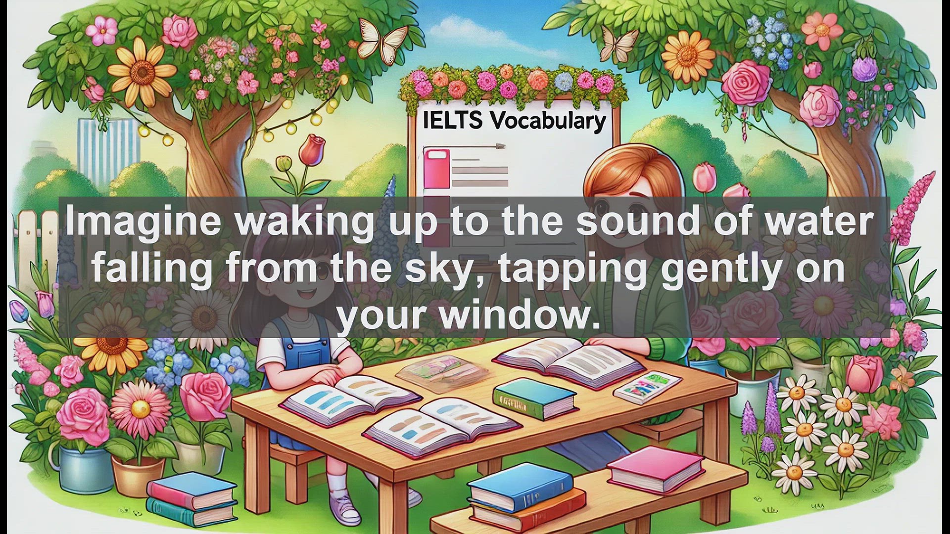 'Video thumbnail for 2500 Must Know IELTS 5.5 Vocabulary - Rain: Learn to Use This Essential Weather Word in English'