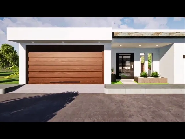 'Video thumbnail for Denah Rumah 1 Lantai Dengan Kolam Renang, Sederhana dan Elegant'