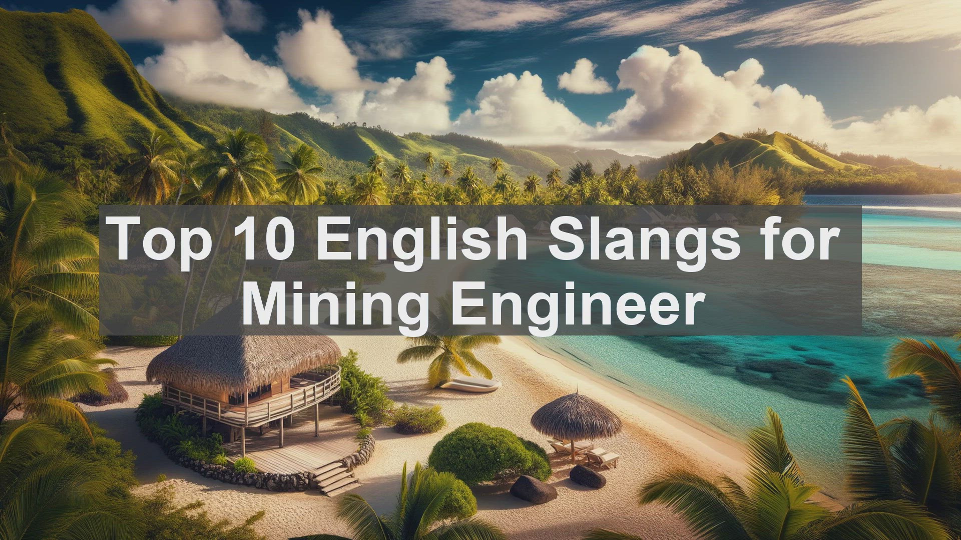 'Video thumbnail for Top 10 English Slangs for Mining Engineer'
