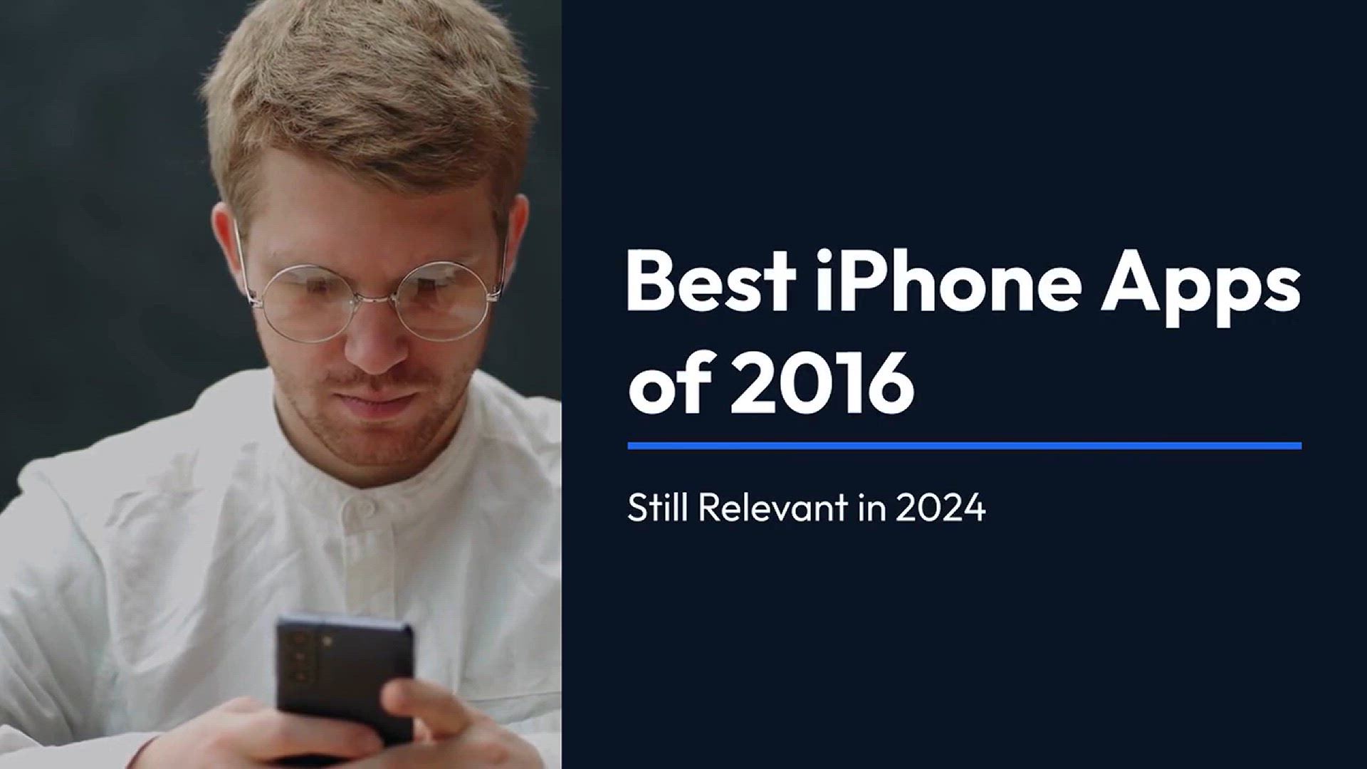 'Video thumbnail for Best iPhone Apps of 2016 Apple s Top Pic'
