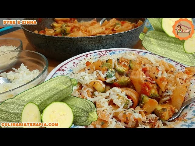 'Video thumbnail for Macarrão com Abobrinha à Moda Italiana'