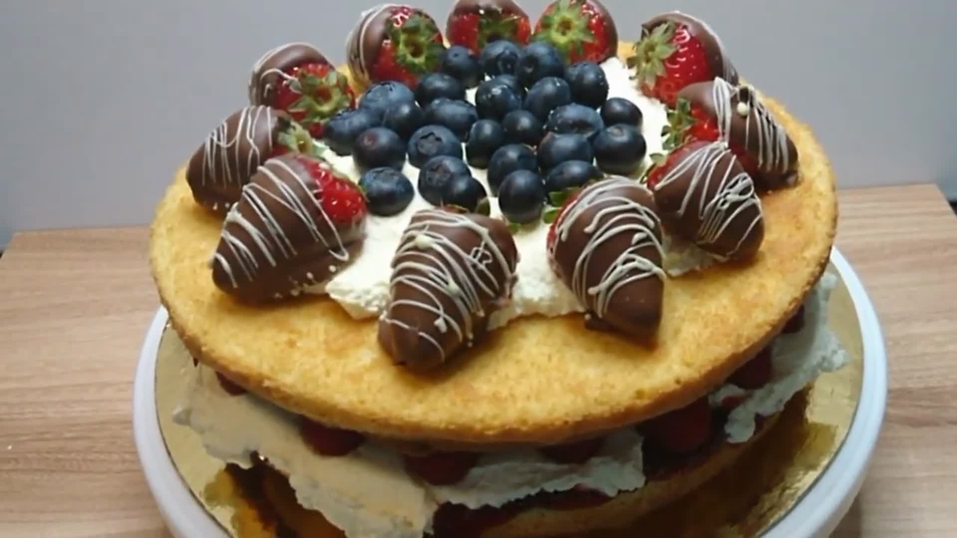 Video thumbnail for Sponge Cake Recipe How to Make Cake